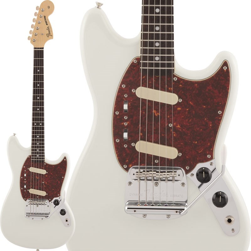 Fender Made in Japan Traditional 60s Mustang Olympic White with
