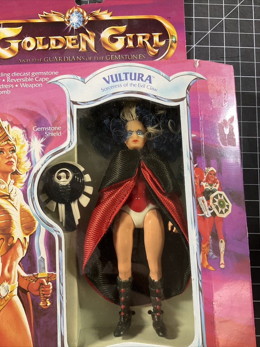 Galoob Golden Girl Vultura Action Figure Doll Vintage 1984 in Box