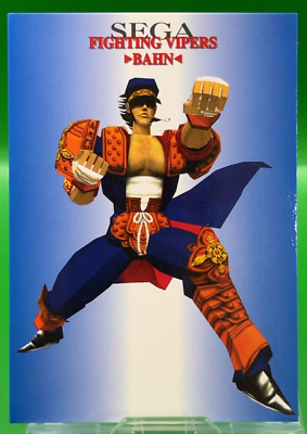 Bahn No. 18 Fighting Vipers Card SEGA FREAKS Game trading TCG