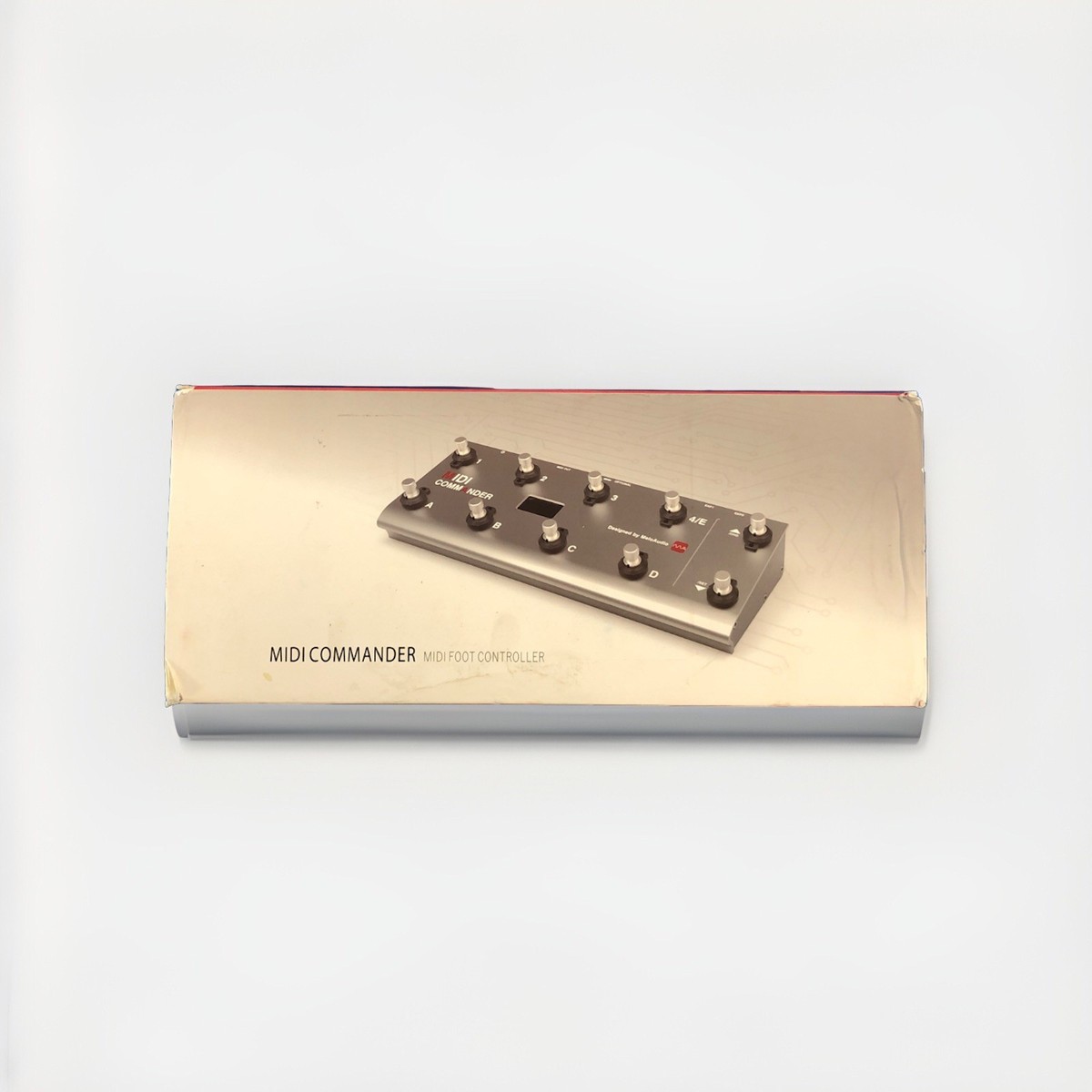 MeloAudio MIDI Commander Guitar Floor Foot Controller - Gray