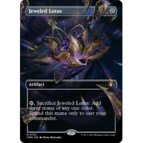 MTG 宝石の睡蓮 ボーダーレスfoil 日本語版 MTG 宝石の睡蓮 foil 日本