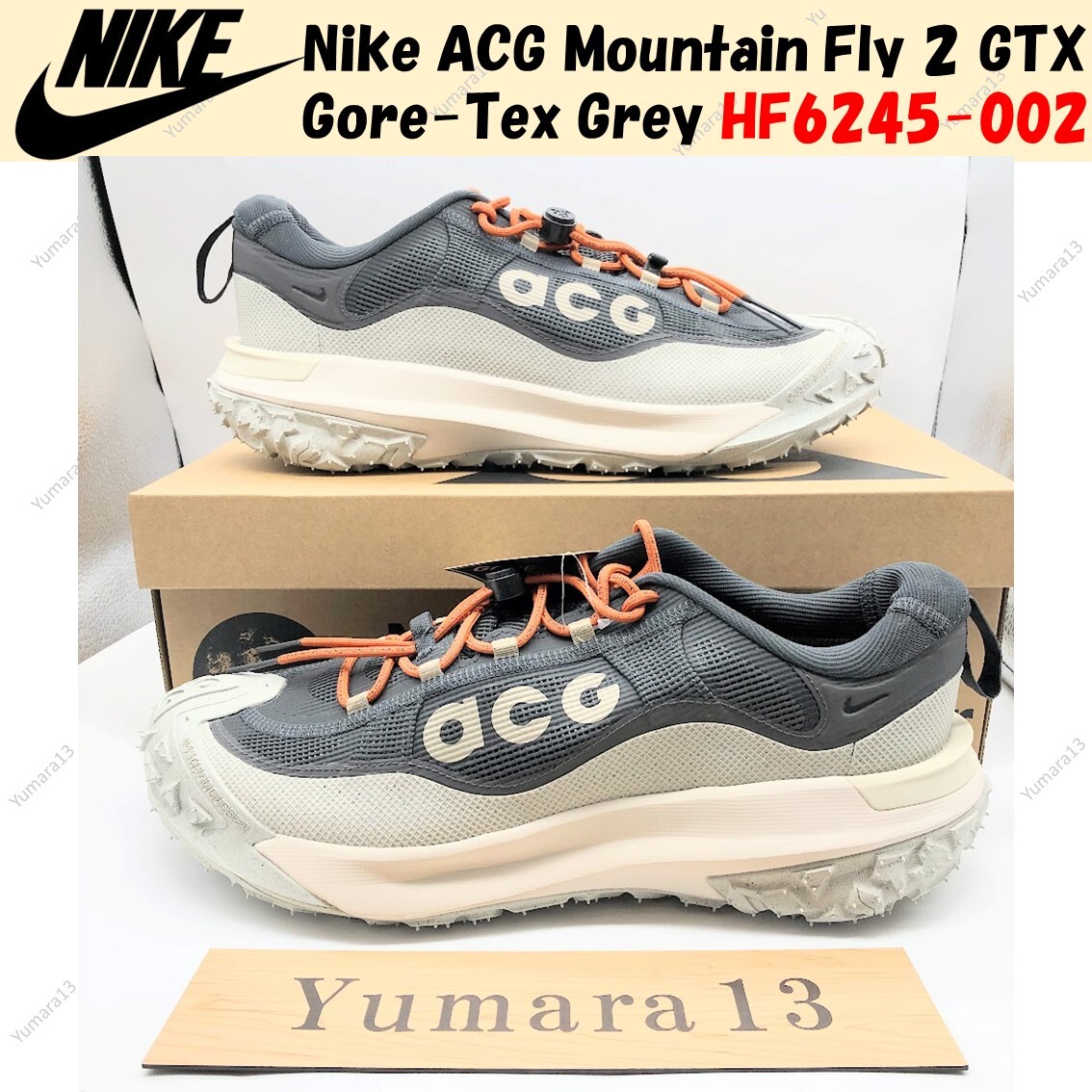 Nike ACG Mountain Fly 2 GTX Gore-Tex Dark Smoke Grey HF6245-002