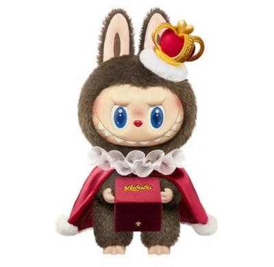 Authentic Pop Mart The Monsters Labubu Let's Checkmate King Vinyl