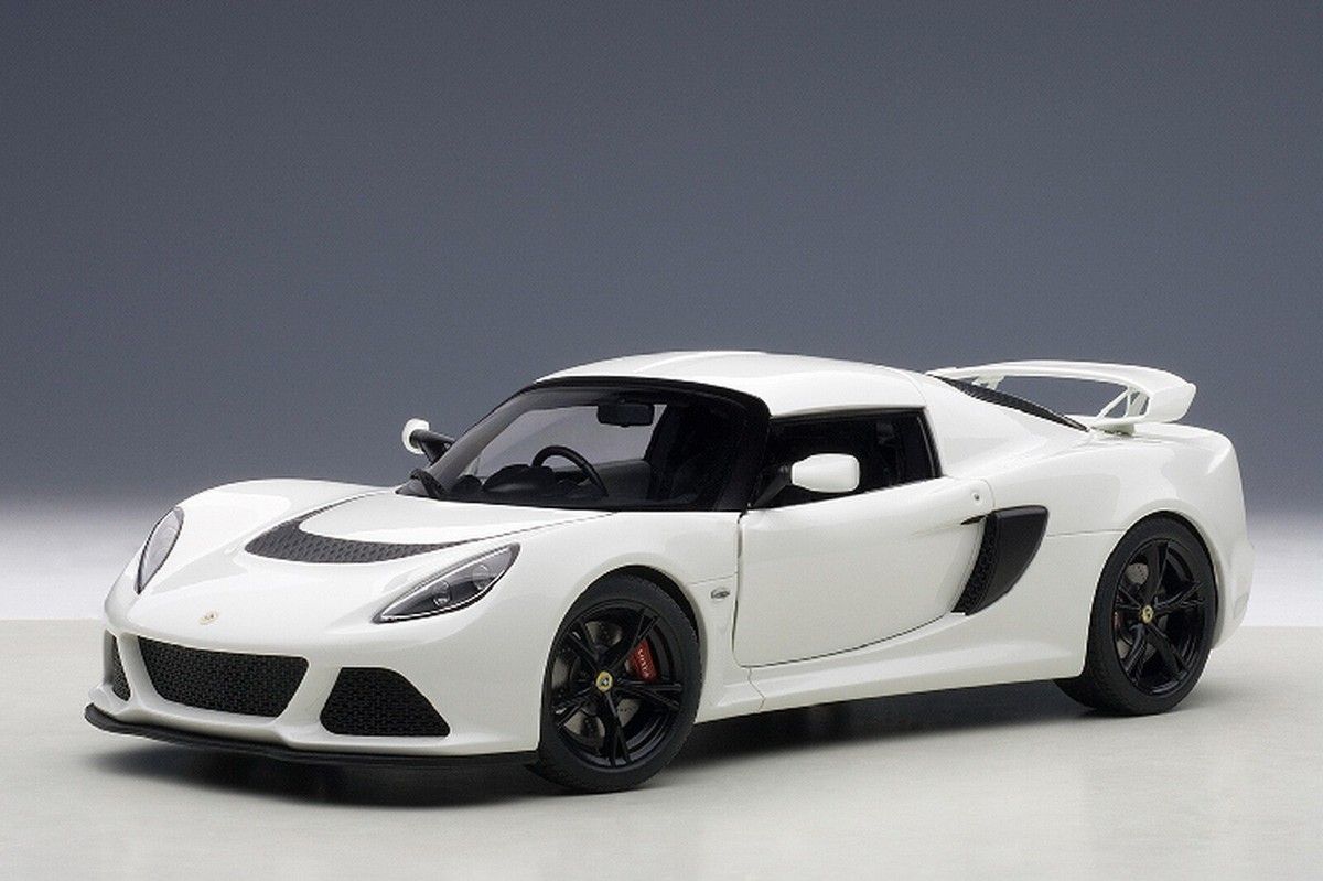 AUTOart 1/18 Scale LOTUS EXIGE S White Diecast Car Model Toy Gift