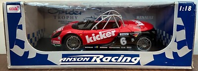 Anson Racing 1:18 Kicker Renault Sport Spider Diecast Car Vehicle