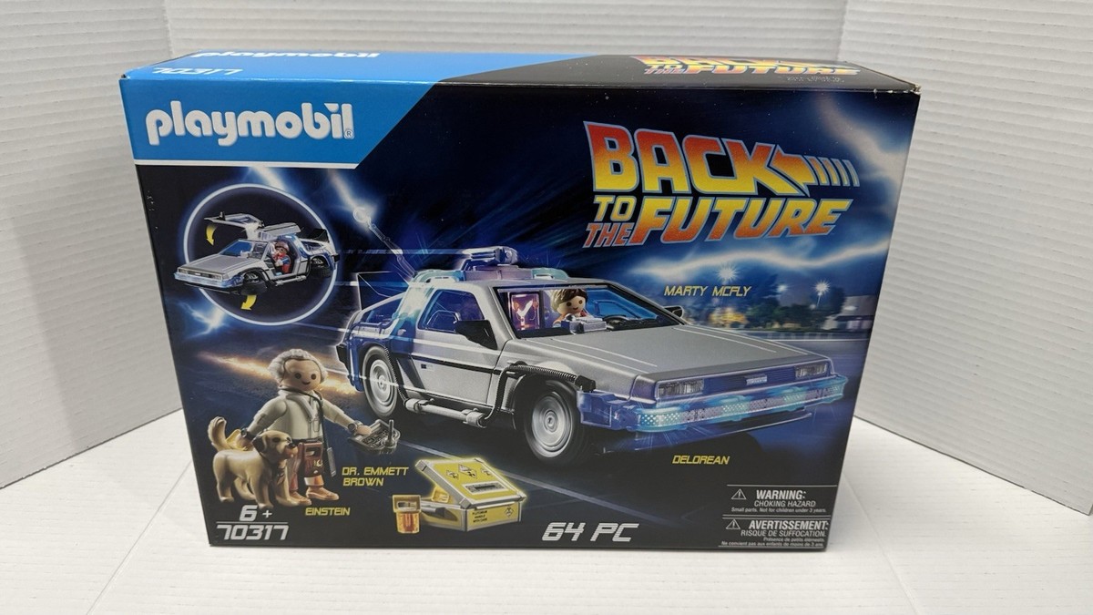 Playmobil Back to the Future Delorean Time Machine 70317 Dr Brown