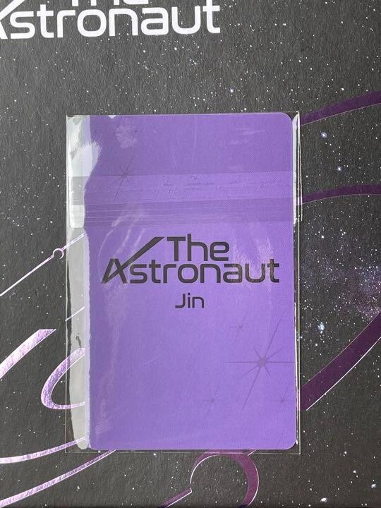 BTS JIN The Astronaut Japan fc Limited A ver. Official Photocard