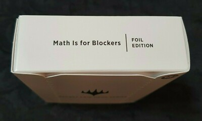 MTG Secret Lair - Math Is For Blockers - FOIL - Factory Sealed