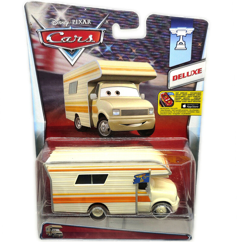 Disney Pixar Cars Larry Camper Piston Cup Deluxe RV by Mattel #18