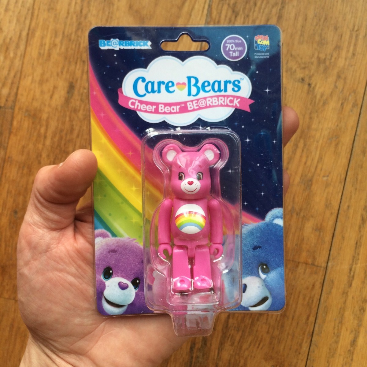 BEARBRICK 100 & 400 - CHEER BEAR - 1st edition - Care Bears