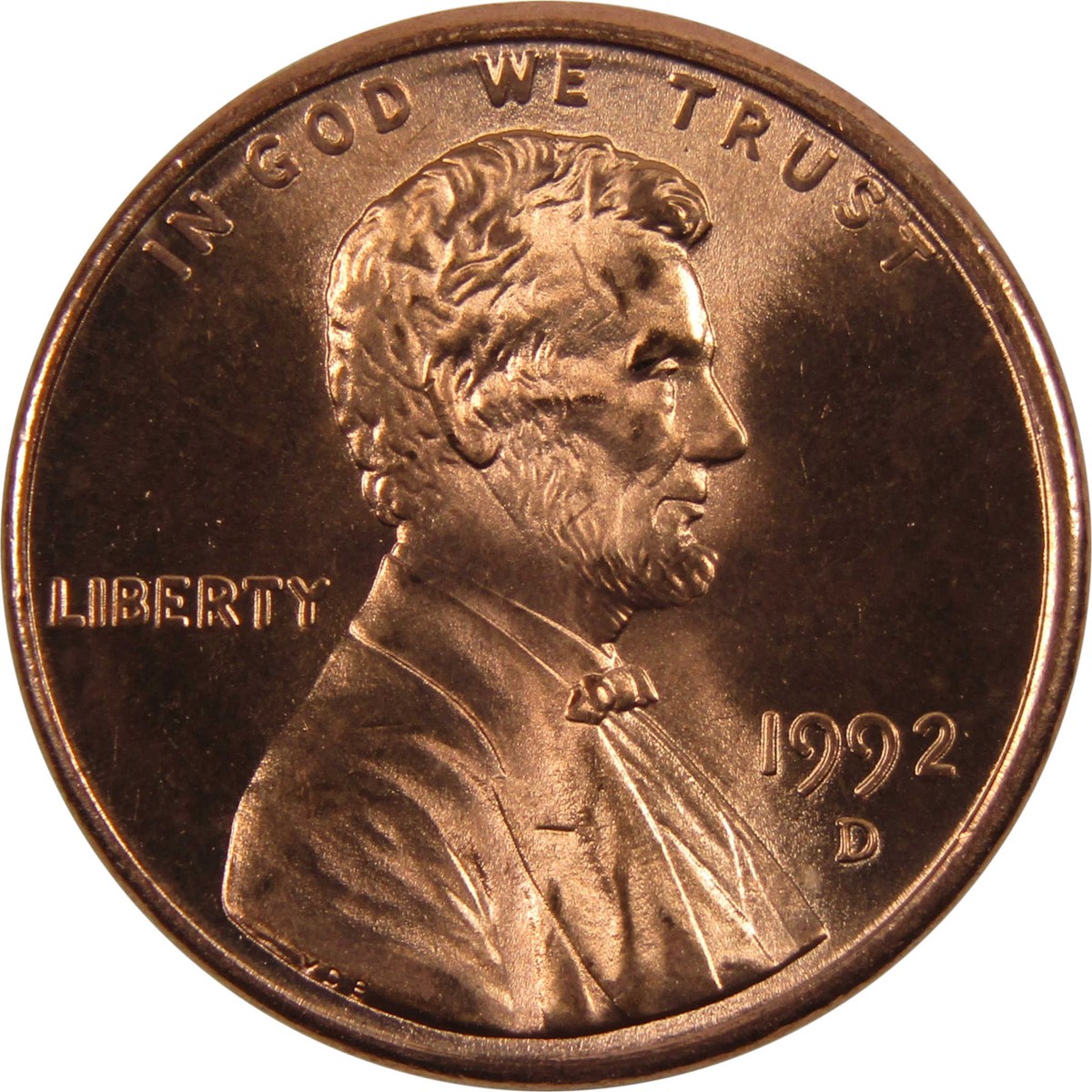 1992 D Lincoln Memorial Cent BU Uncirculated Penny 1c Coin | eBay