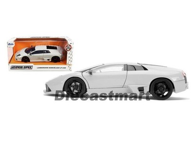 Jada 1:24 Hyper Spec Lamborghini Murcielago LP640 Light Grey/ Blue