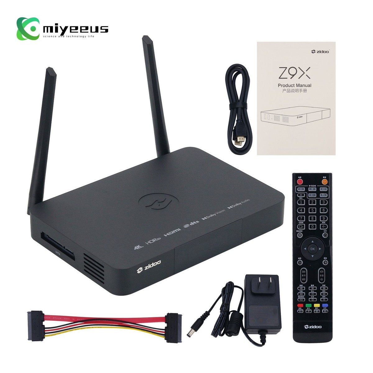 Zidoo Z9X PRO 6G+64G 8K TV Box HDR 8K Media Player with OS for