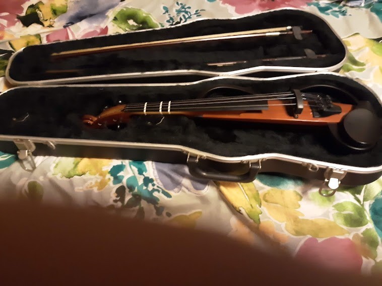 YAMAHA SV-120 Electric Silent Violin Music guitar wood products