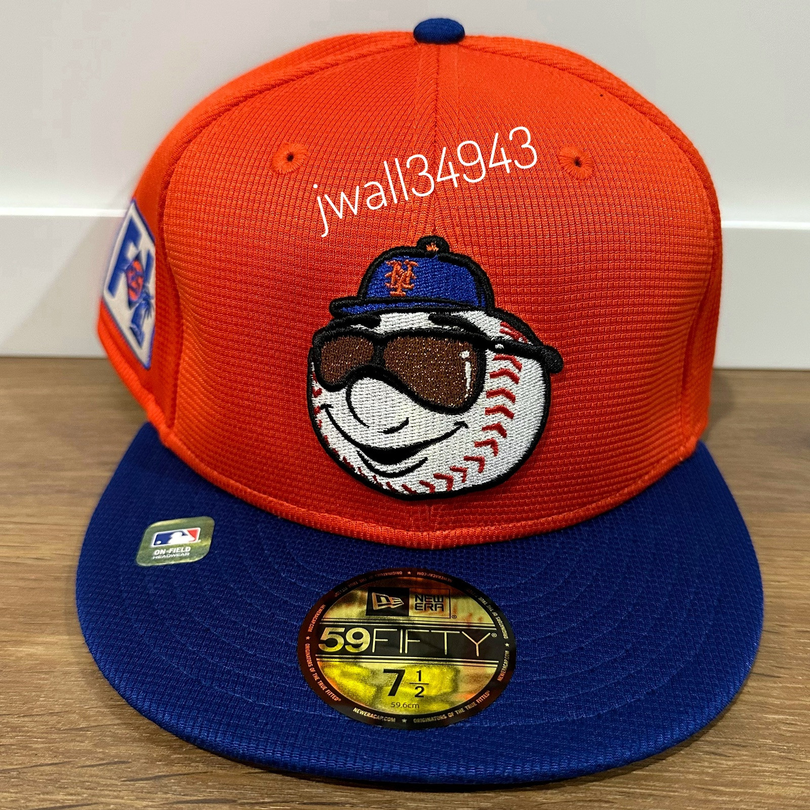7 1/2 New York Mets New Era 2025 Spring Training 59FIFTY Fitted
