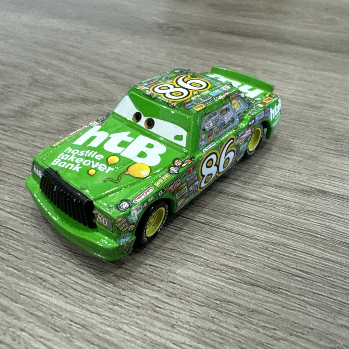 Mattel Disney Pixar Cars Chick Hicks Diecast Car 1:55 Loose Toy | eBay