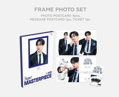 SUPER JUNIOR SUPER SHOW 10 OFFICIAL MD GOODS FRAME PHOTO SET