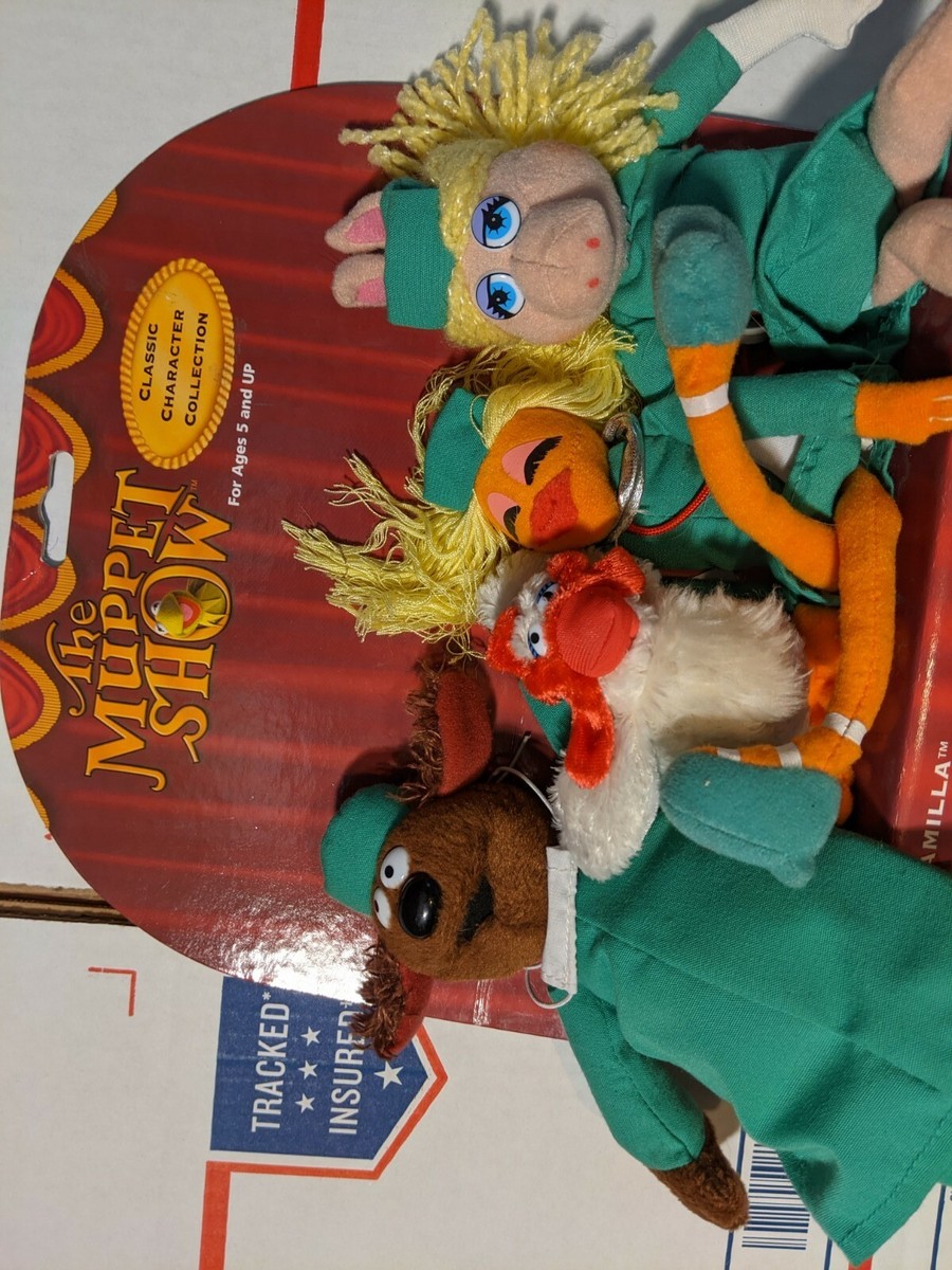 THE MUPPET SHOW PLUSH TOYS VETERINARIAN'S HOSPITAL CHARACTER SET