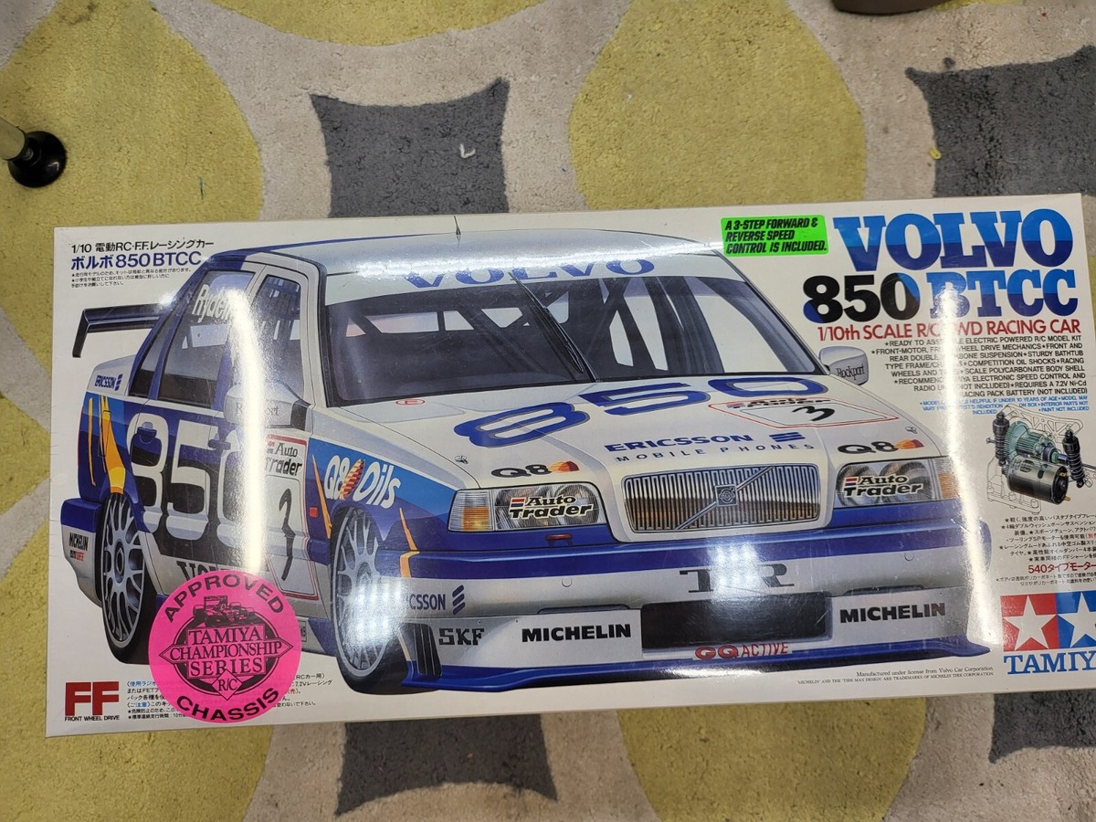 Tamiya Volvo 850 BTCC 1/10 Scale FWD Radio Control Car | eBay