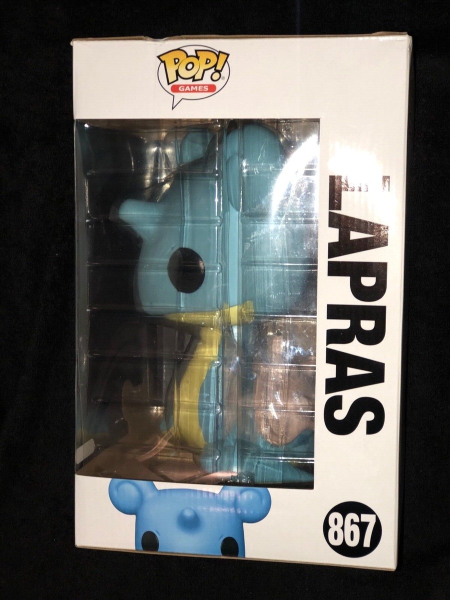 Funko Pop JUMBO Pokemon # 867 LAPRAS Exclusive LIMITED IN HAND | eBay