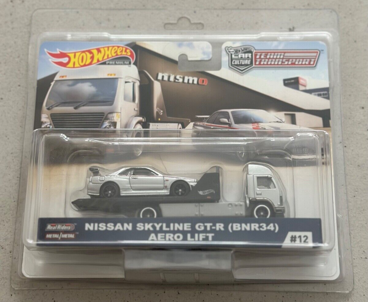 Hot Wheels Team Nissan Skyline GTR Bnr34 Aero Lift Fyt10 for sale