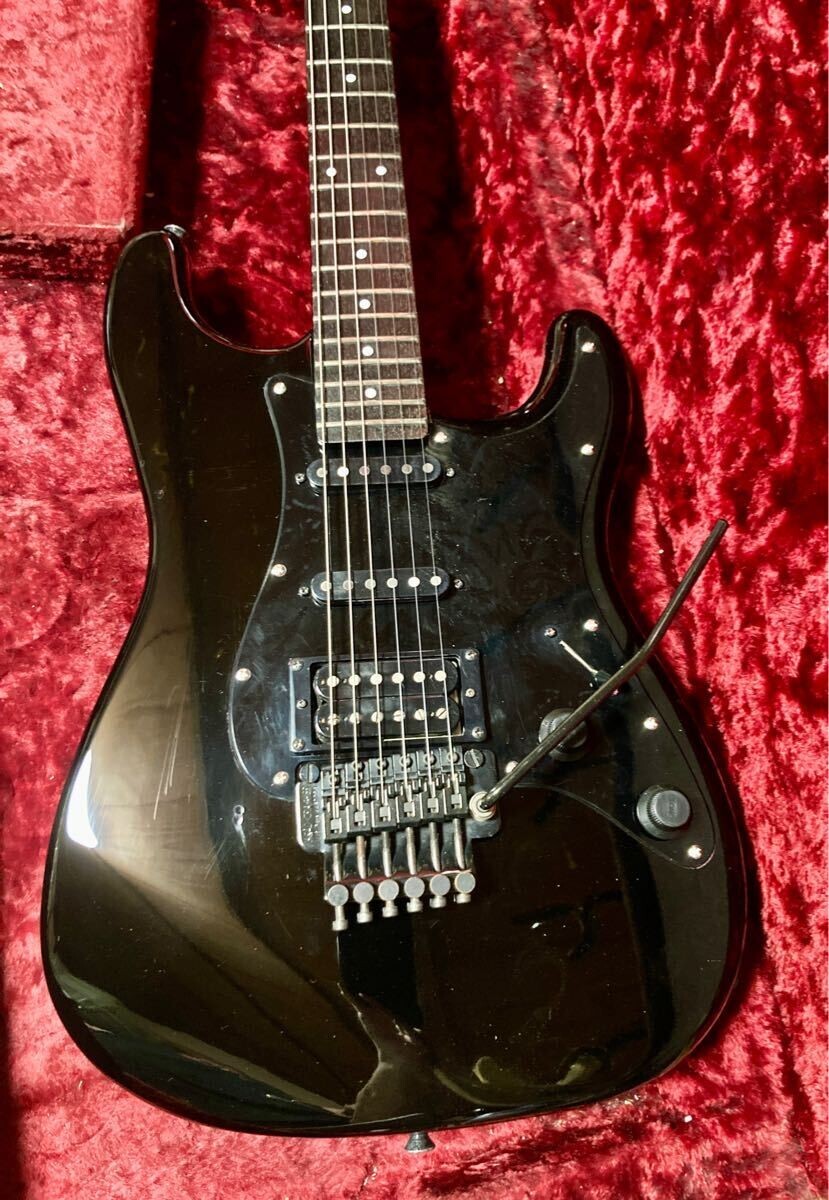 FERNANDES THE FUNCTION FST-65 Electric Guitar Black Used From