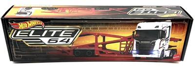 HOT WHEELS RLC ELITE 64 SCANIA 770 S CAR HAULER | eBay