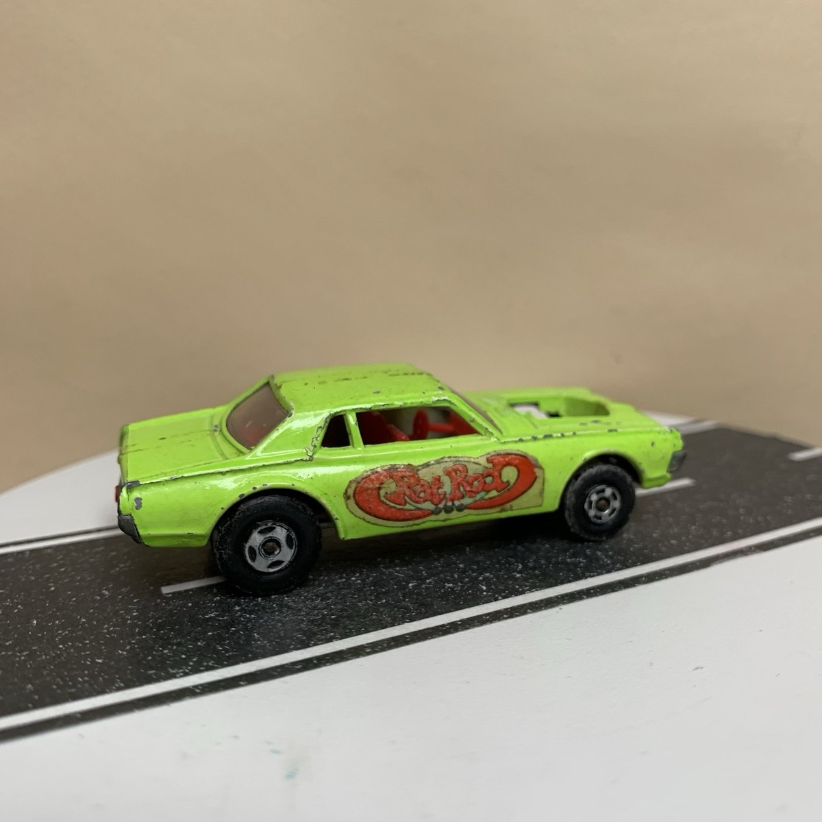 1970 Matchbox Lesney Superfast No. 62 Mercury Cougar Lime Green