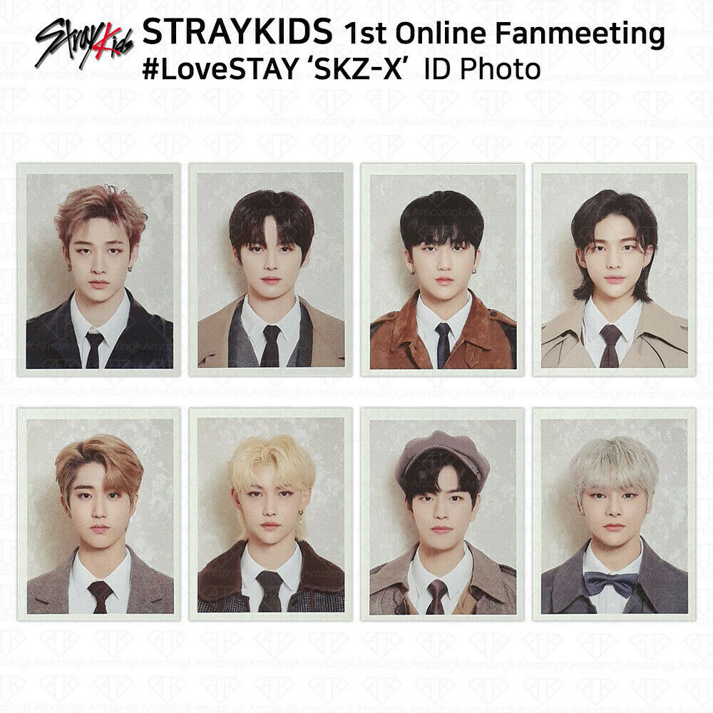 Kpop Stray Kids ID Photo Love STAY SKZ-X One-inch Passport IN HYUN