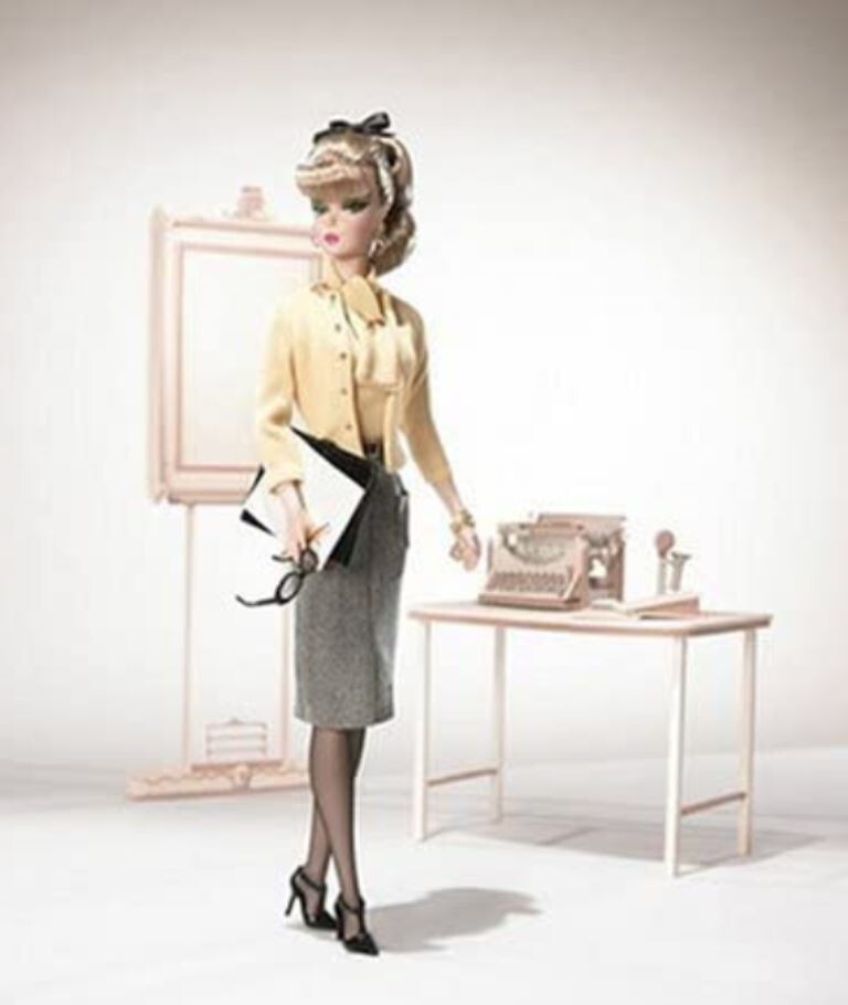 Barbie® Silkstone® The Secretary Doll collectors Gold edition. | eBay