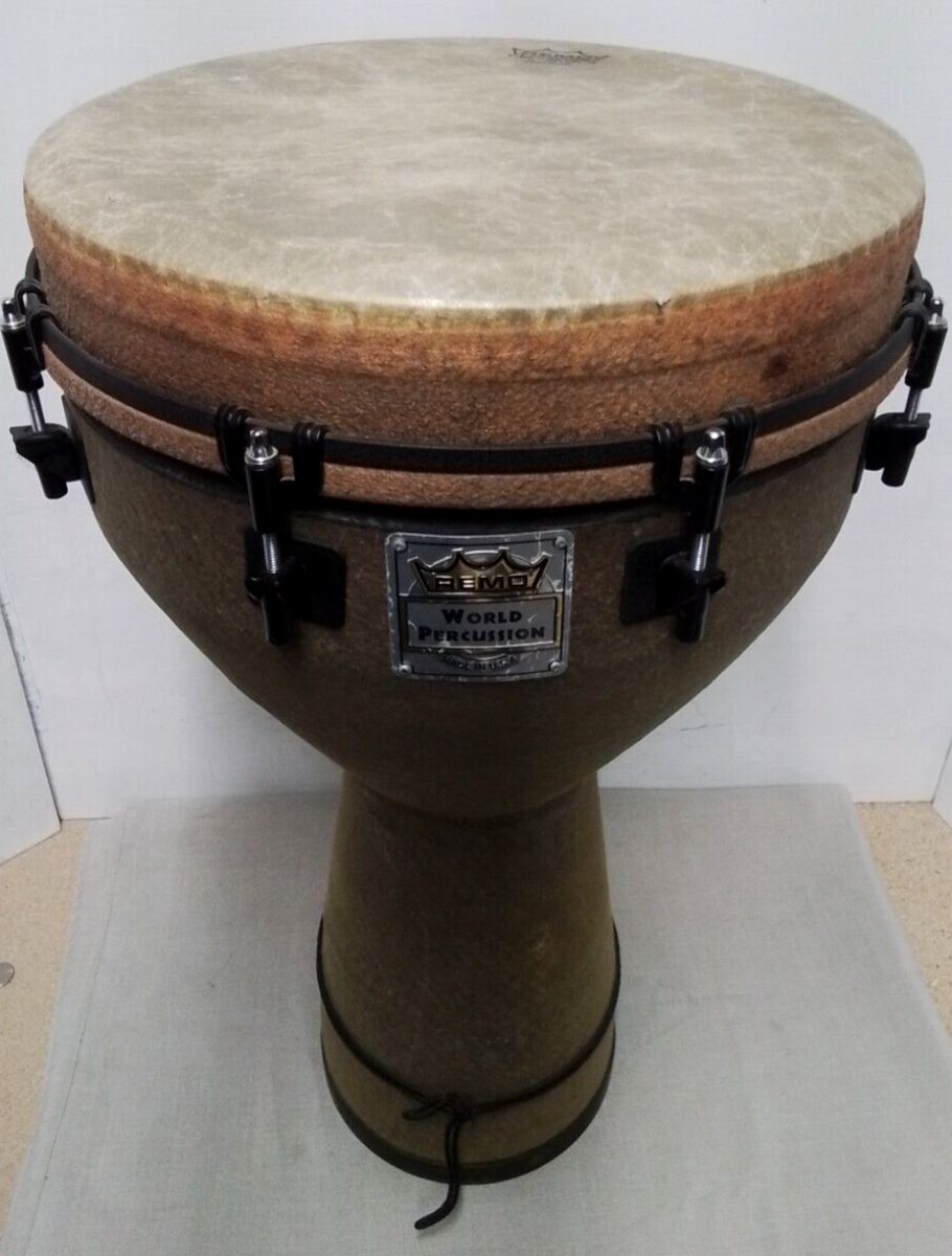 Remo Mondo Designer Series Key-Tuned Djembe Earth 25 x 14 in. | eBay