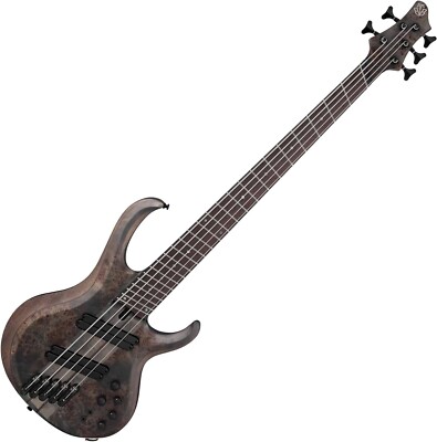 Ibanez BTB805MS TGF Transparent Gray Flat 5 Strings Electric Bass
