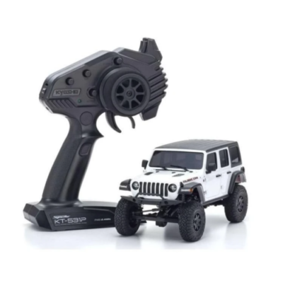 Kyosho Mini-Z 4x4 Jeep Wrangler Unlimited Rubicon Bright White