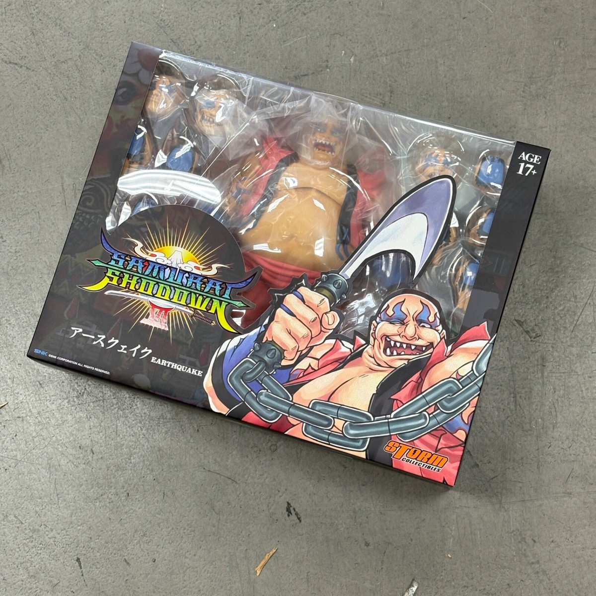STM87283: Storm Collectibles Samurai Shodown Earthquake 1/12 Scale
