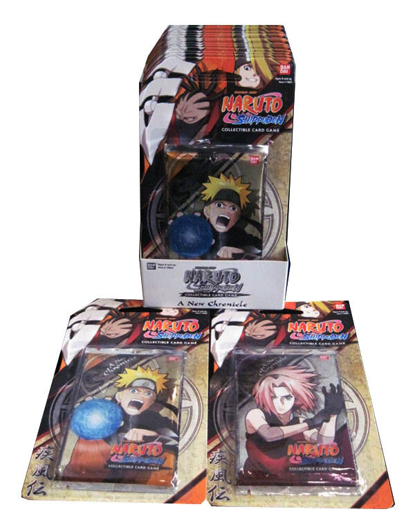 Naruto A New Chronicle TCG CCG Blister Booster Pack Box 15 Packs
