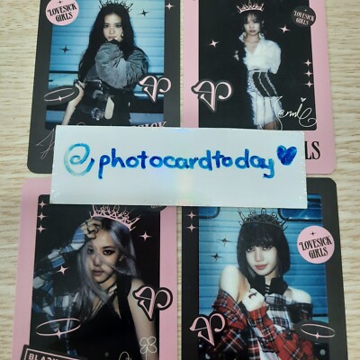 BLACKPINK LOVESICK GIRL PLAYING CARD YG SELECT POB PRE-ORDER