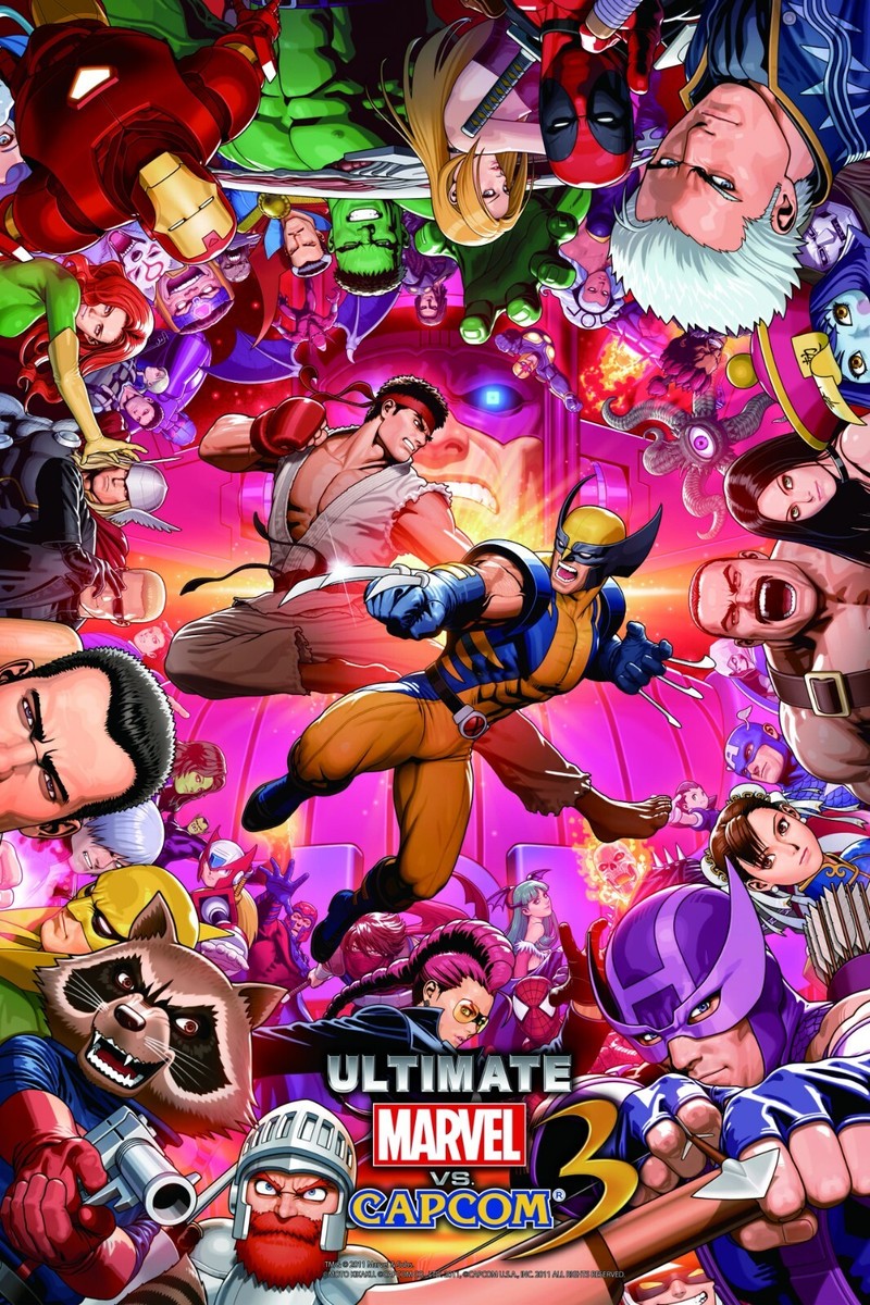 Marvel vs. Capcom 3 Poster Wall Art Home Decor Photo Prints 16x24