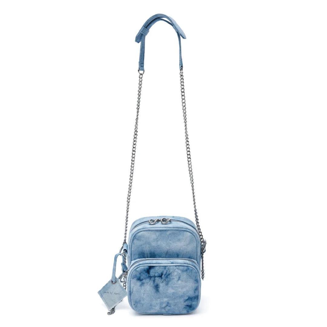 BTS Artist Made Collection J-HOPE SIDE BY SIDE MINI BAG blue NEW