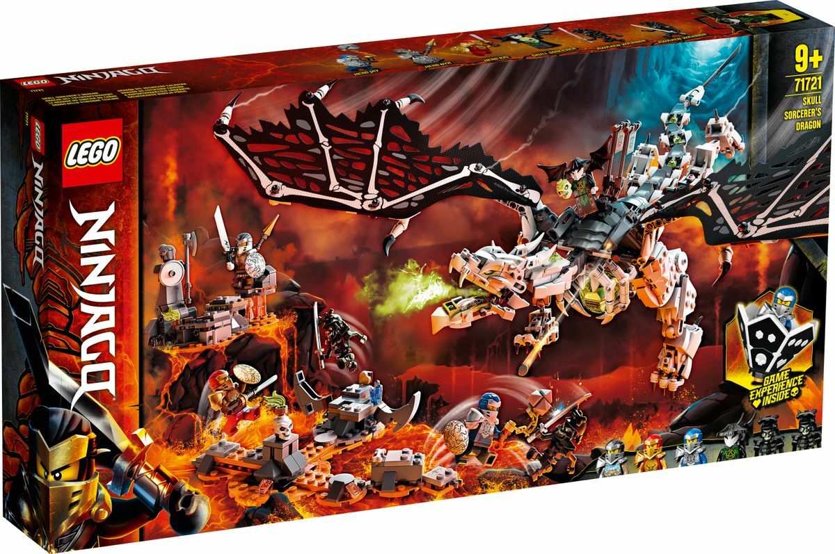 Lego Ninjago The Skull Sorcerer's Dragon 71721 | eBay