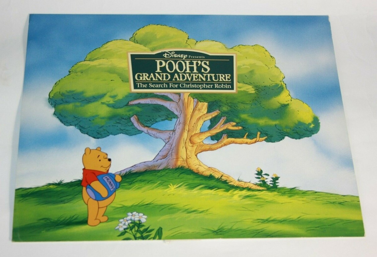 Disney Winnie The Pooh's Grand Adventure Exclusive Lithograph