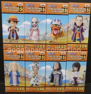 ONE PIECE WCF World Collectable Figure vol.15 Arabasta Complete
