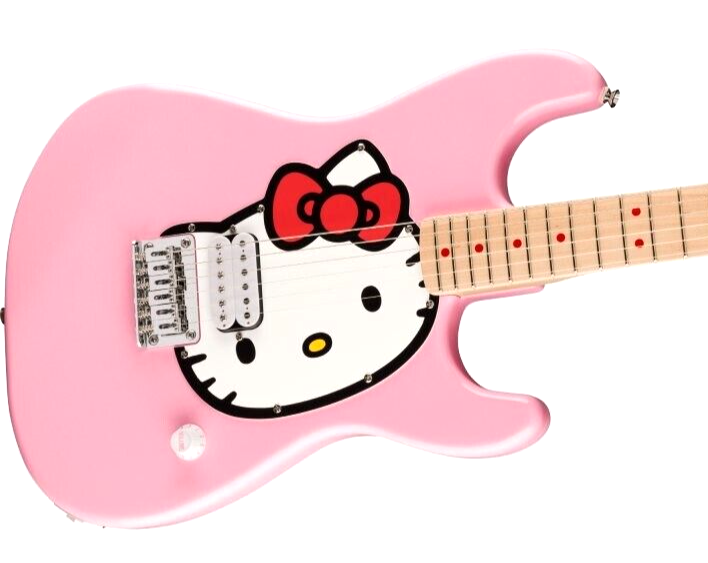 Squier by Fender Limited Edition Hello Kitty Pink Stratocaster