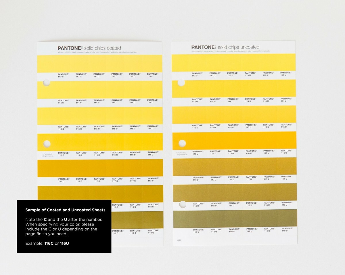 PANTONE Color Chips Sheets - Individual Replacement Pages [Not
