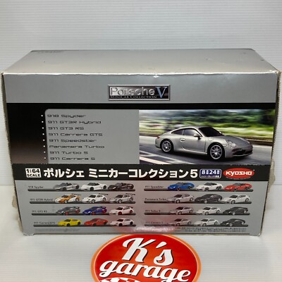 Kyosho 1/64 Porsche Minicar Collection V 5 Diecast 911 Carrera