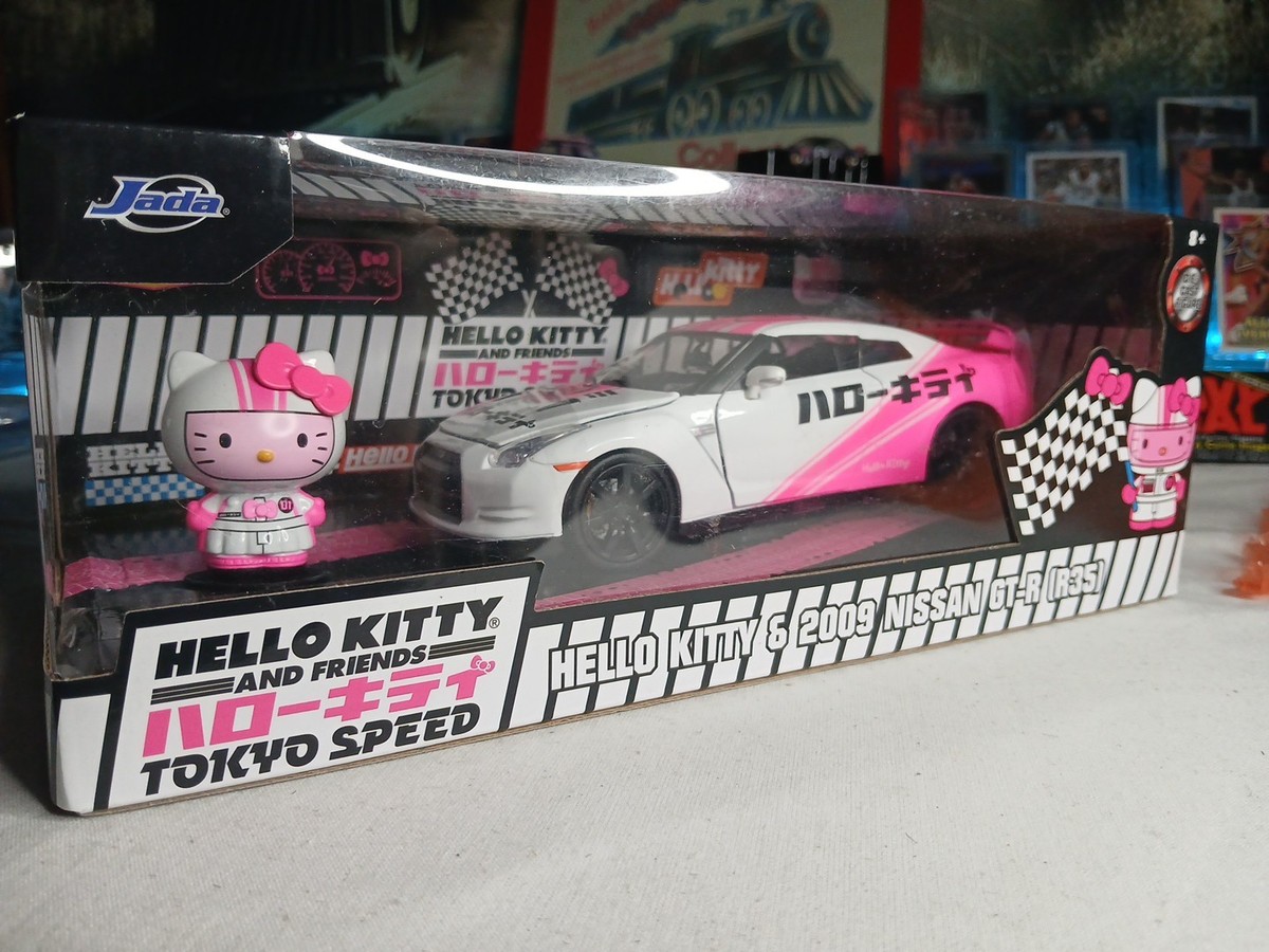 Hello Kitty Tokyo Speed 2009 Nissan GT-R R35 1:24 Scale Diecast