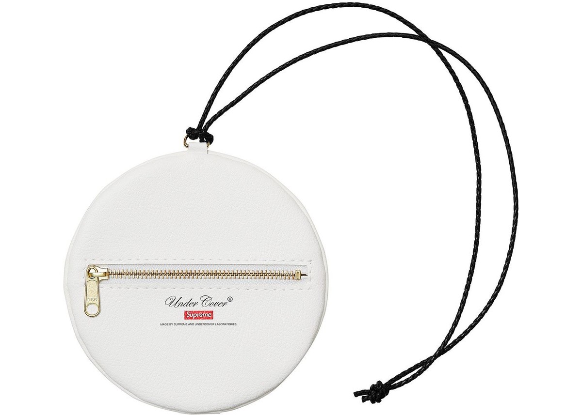 SUPREME x Undercover x Public Enemy Medallion Pouch Black White