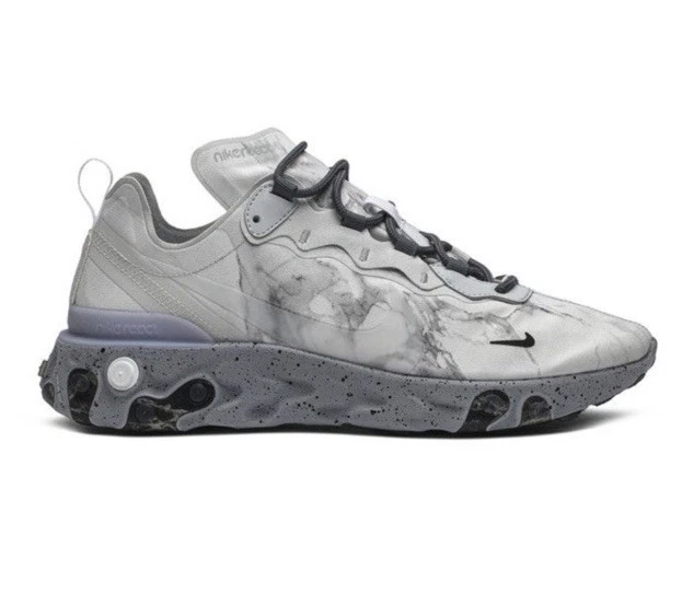 Nike Kendrick Lamar x React Element 55 Pure Platinum for Sale