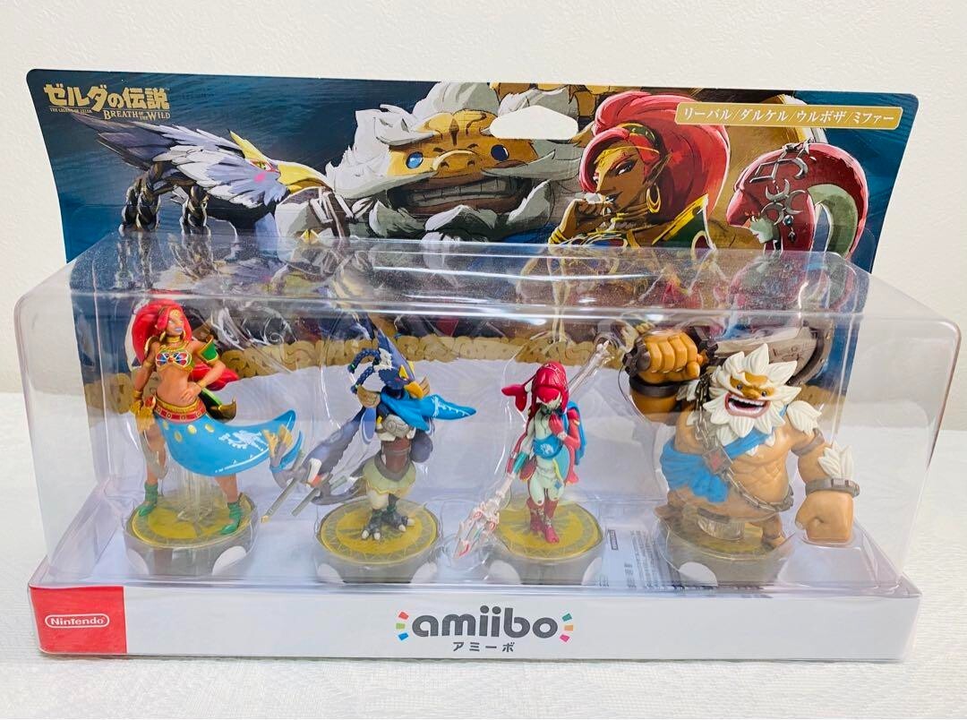 Amiibo Legend of Zelda Breath Of The Wild Champion Revali Daruk