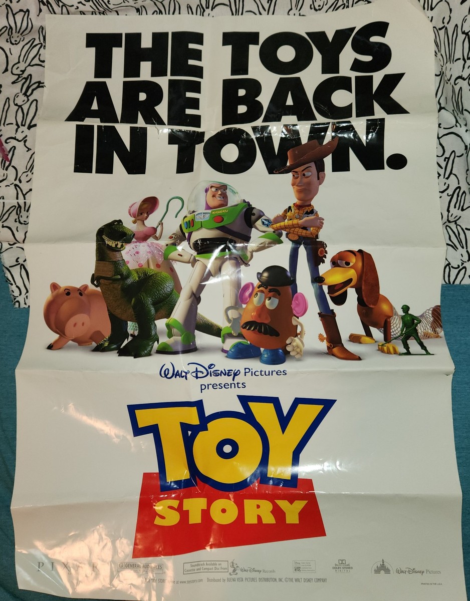 90s 当時物 TOY STORY UK版 ポスター パネル 90s 当時物 TOY STORY UK版