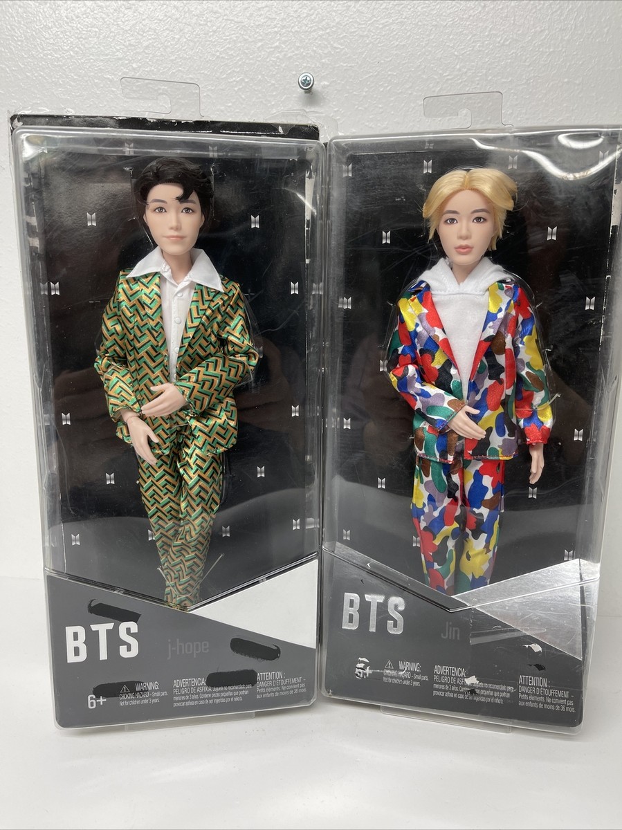 BTS K-pop Idol Doll-Set of Two Jimin Jung-Kook Jin & J-hope Choose